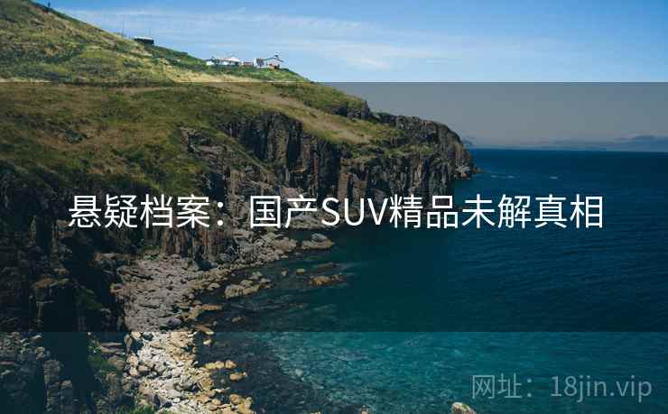 悬疑档案：国产SUV精品未解真相