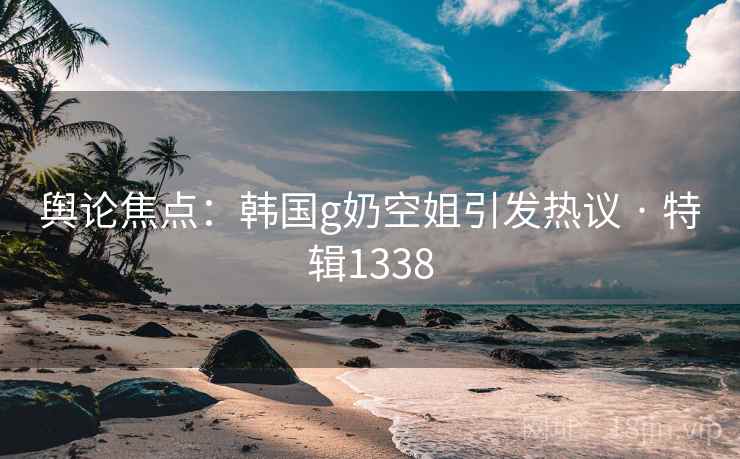 舆论焦点：韩国g奶空姐引发热议 · 特辑1338