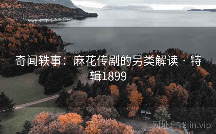 奇闻轶事：麻花传剧的另类解读 · 特辑1899